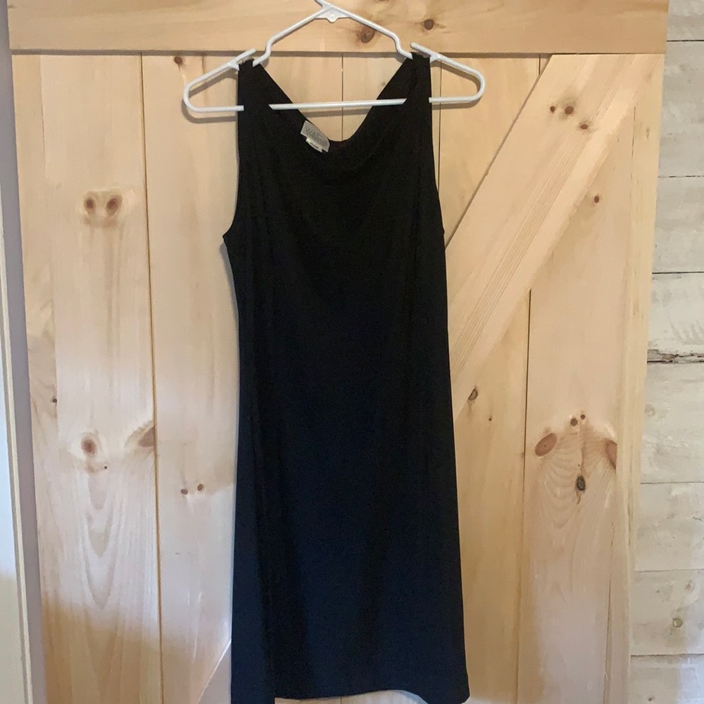 Willi Smith stretch boatneck dress